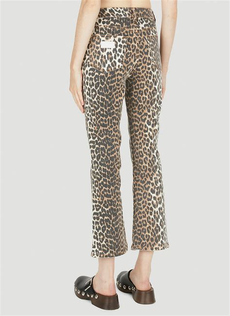 leopard ganni bag|ganni leopard print trousers.